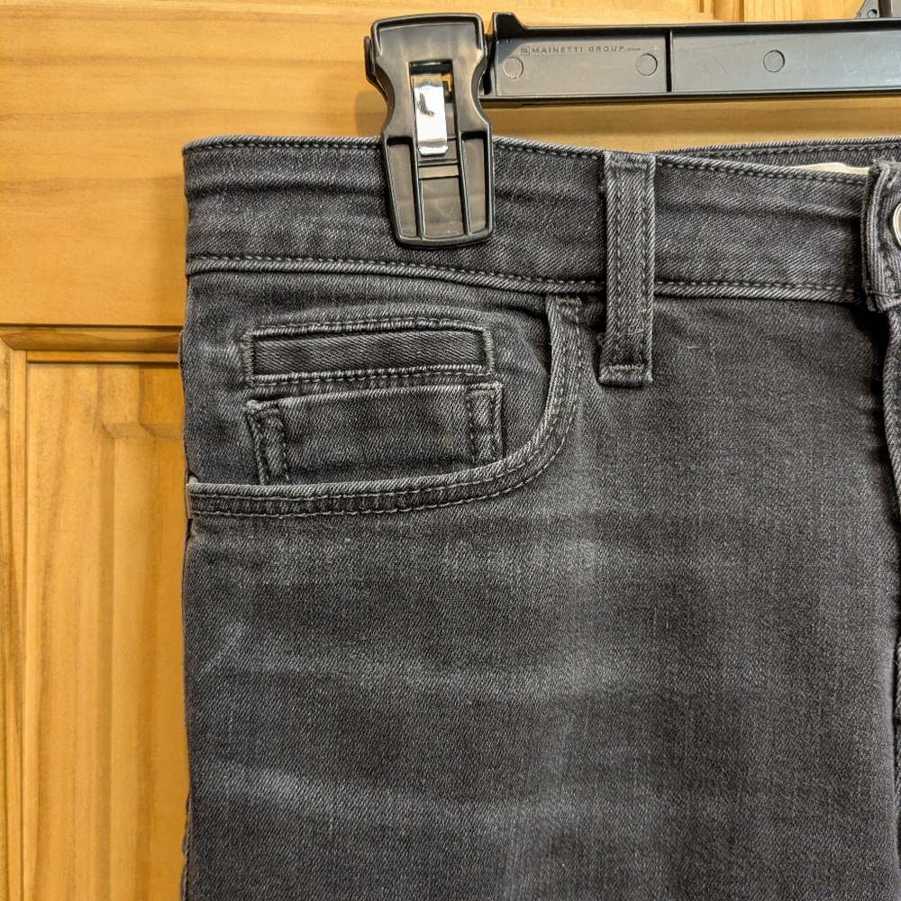 Anthropologie Pilcro Letterpress Womens Straight Black Jeans Sz 28 Classic Denim - Picture 10 of 15